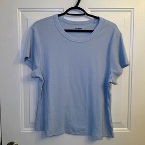 Old Navy Blue Boxy Short Sleeve T-Shirt